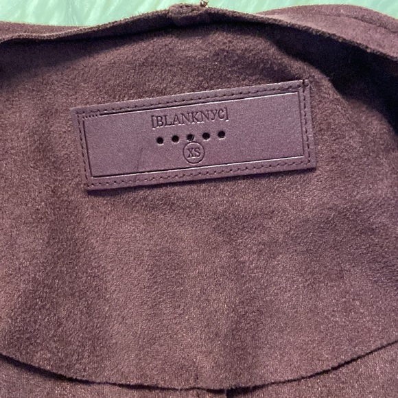 BLANK NYC Jacket size XS very soft and beautiful suede feeling cardigan - Picture 11 of 11